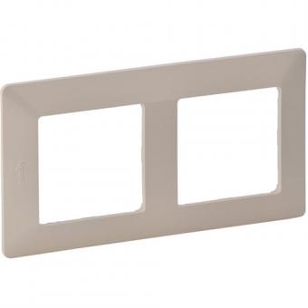 Legrand  Valena Life Rahmen 2-fach (mandelweiß) 