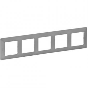 Legrand  Valena Life Rahmen 5-fach (aluminium) 
