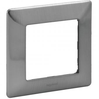Legrand  Valena Life Rahmen 1-fach (inoxgrau) 