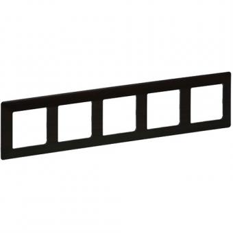 Legrand  Valena Life Rahmen 5-fach (dark wood) 