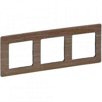 Legrand  Valena Life Rahmen 3-fach (light wood) 