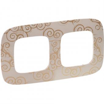 Legrand  Valena Allure Rahmen 2-fach (goldstyle) 