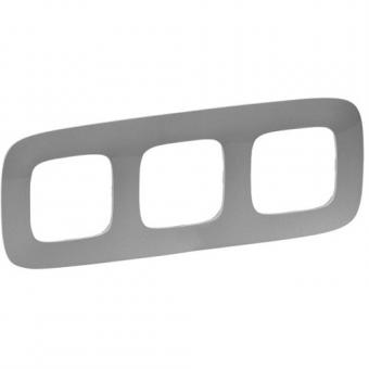 Legrand  Valena Allure Rahmen 3-fach (aluminium) 