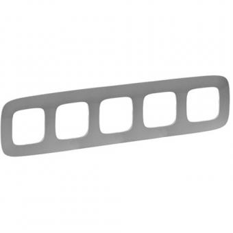 Legrand  Valena Allure Rahmen 5-fach (aluminium) 