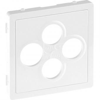 Legrand  Valena Life, Abdeckung für TV-R-SAT-SAT (ultraweiß) 