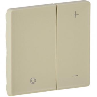 Legrand  Valena Life, Abdeckung für Tastdimmer (mandelweiß) 
