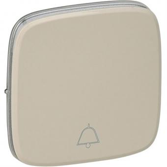 Legrand  Valena Allure, Wippe für Wechseltaster, Symbol Glocke (mandelweiß) 