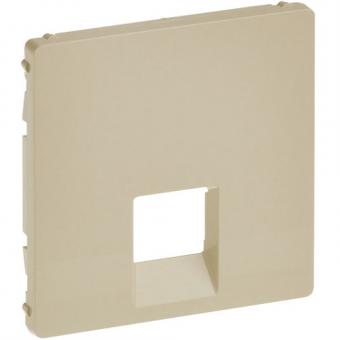 Legrand Valena Life, Abdeckung RJ11/RJ45 1-fach (mandelweiß) 