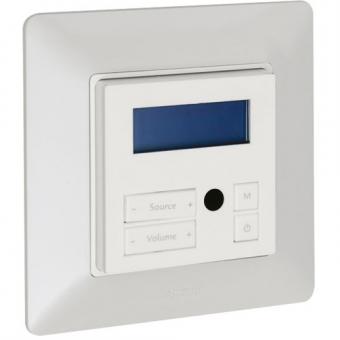 Legrand  Valena Life, RDS Radio mit Display (mandelweiß) 