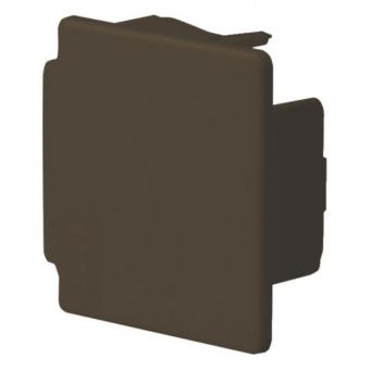 tehalit Endstück zu Leitungsführungskanal LF 30x30mm braun 