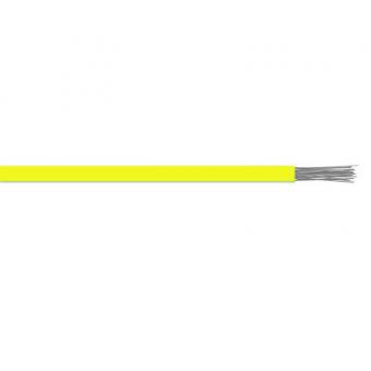 LIYV 1 x 0,14 - Litze, feindrähtig, verzinnt, Ring 100m, gelb 