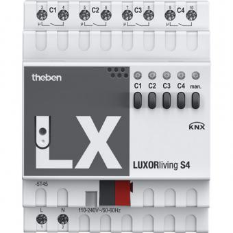 theben LUXORliving Schaltaktor 4-fach S4 