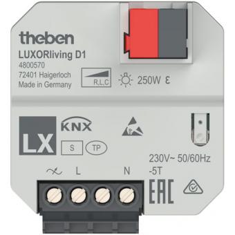 theben LUXORliving UP-Universal-Dimmaktor D1 