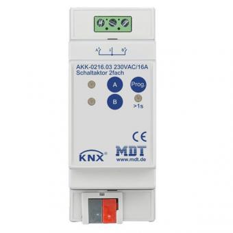 MDT Schaltaktor AKK-0216.03 2TE REG, 230VAC, 16A 