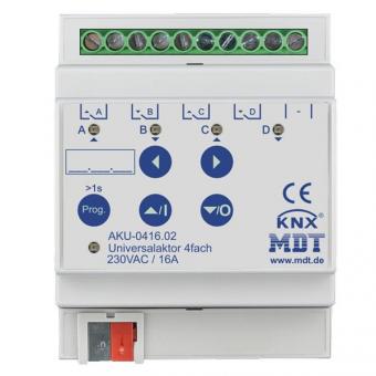 MDT Universalaktor 4-fach AKU-0416.02 4TE REG, 230VAC, 16A 
