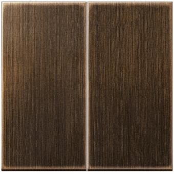 Jung  Steuertaste Standard 2fach (Messing antik) 