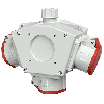 Mennekes DELTA-BOX 92917, 3x CEE 16A, IP44 