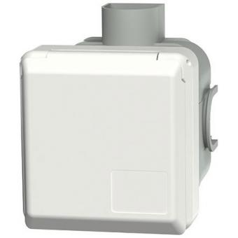 Mennekes UP-Steckdose Cepex 4245, 32A / 400V / 5-polig, IP44, reinweiss - mit UP-Einbaudose 