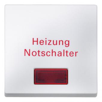 Merten Wippe für Heizungs-Notschalter, System M (polarweiß matt) 