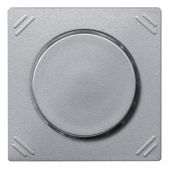 Merten Drehregler-Modul PlusLink, System M, aluminium matt 