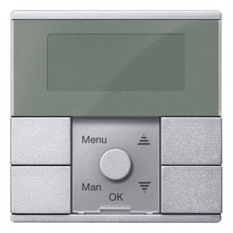 Merten Zeitschaltuhr-Modul PlusLink, System M, aluminium matt 