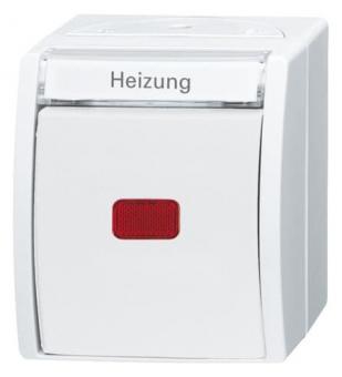 Busch-Jaeger ocean Heizungs-Notschalter Aus - 2polig (alpinweiß) 