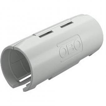 OBO Quick-Pipe Verbindungsmuffe M25 - lichtgrau - 10 Stück 