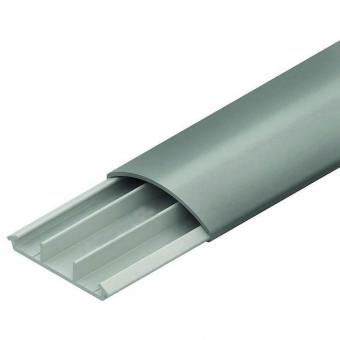 Protec.class Aufbodenkanal 13x50, PVC, steingrau, Länge 2 Meter 