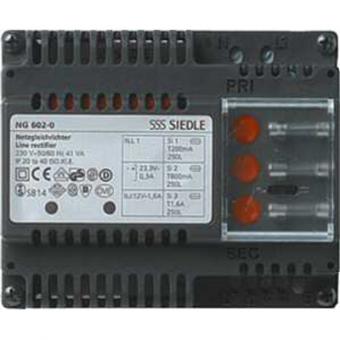 Siedle NG 602-01 - Netzgleichrichter 23,3 VDC 