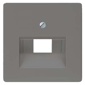 Siemens Delta Line Abdeckung für UAE/IAE Anschlußdosen (carbonmetallic) 