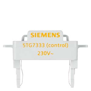 Siemens Leuchteinsatz 230V/50Hz, orange, 0,9mA 