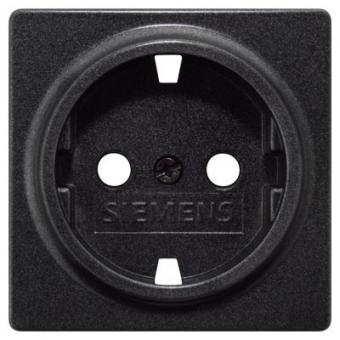 Siemens Steckdosenabdeckung für Ersatz (carbonmetallic) 