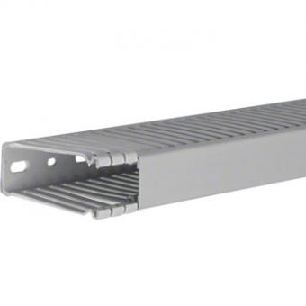 Hager tehalit.BA6 Verdrahtungskanal 80 x  25mm, Länge 2m, steingrau 