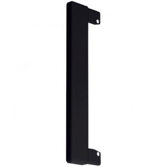 tehalit Abschlussstück zu Wandblende BR 65x210mm, graphitschwarz 