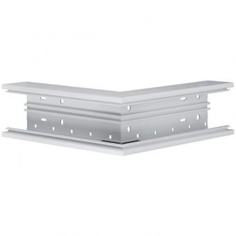 tehalit Außeneck Grundprofil, PVC zu BR 65x100mm, lichtgrau 
