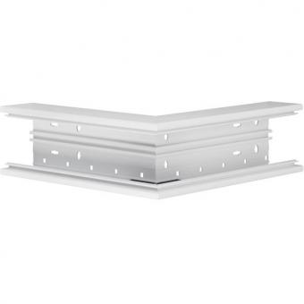 tehalit Außeneck Grundprofil, PVC zu BR 65x100mm, verkehrsweiß 