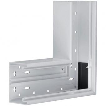 tehalit Flachwinkel Grundprofil, PVC zu BR 65x100mm, lichtgrau 