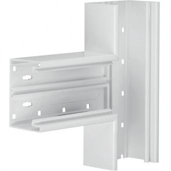 tehalit T-Stück Grundprofil, PVC zu BR 65x100mm, verkehrsweiß 