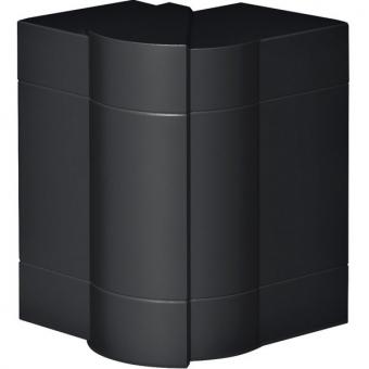 tehalit Außeneck einstellbar, PC-ABS zu BRN/BR 65x130mm, graphitschwarz 