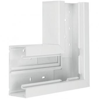 tehalit Flachwinkel Grundprofil, PVC zu BR 65x130mm, verkehrsweiß 