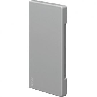 tehalit Endstück, PC-ABS zu BR 65x130mm, lichtgrau 