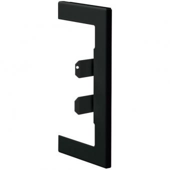 tehalit Wandanschlussblende zu BR 65x130mm, graphitschwarz 