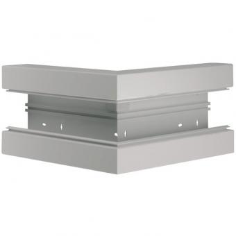 tehalit Außeneck Grundprofil, PVC zu BR 65x170mm, lichtgrau 
