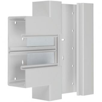 tehalit T-Stück Grundprofil, PVC zu BR 65x170mm, lichtgrau 