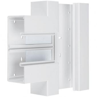 tehalit T-Stück Grundprofil, PVC zu BR 65x170mm, verkehrsweiß 