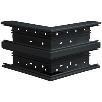 tehalit Außeneck Grundprofil, PVC zu BR 65x210mm, graphitschwarz 