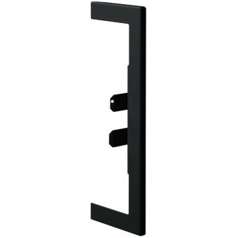 tehalit Wandanschlussblende zu BR 65x210mm, graphitschwarz 