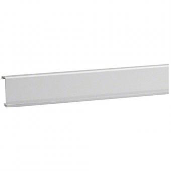 tehalit Sockelleistenkanal-Oberteil mit Weichlippe PVC zu SL 20x55mm, Länge 2m, verkehrsweiß 