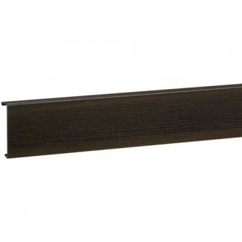 tehalit Sockelleistenkanal-Oberteil PVC zu SL 20x80mm, Länge 2m, Dekor Sucupira 