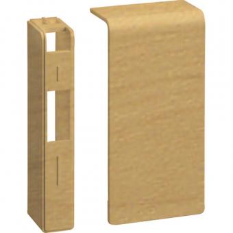 tehalit Endstück schnittkaschierend halogenfrei zu SL 20x80mm,  Dekor Ahorn 